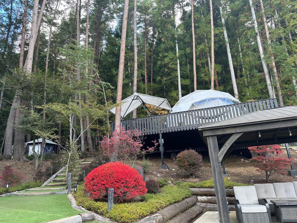 Tocoro. Mt.Fuji Camp&Glamping Hotel Fujikawaguchiko Bagian luar foto