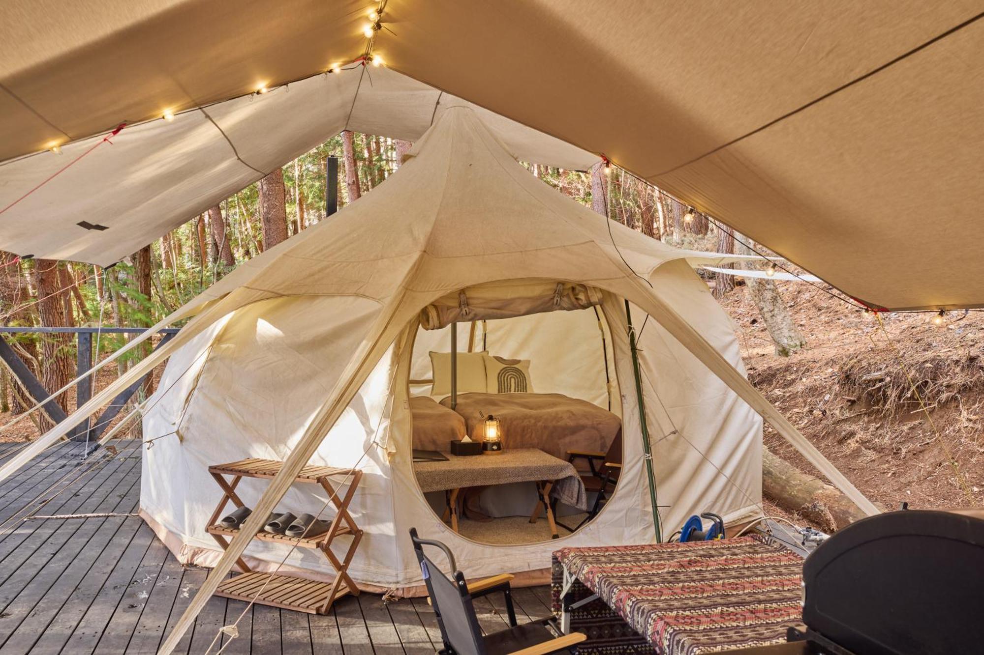 Tocoro. Mt.Fuji Camp&Glamping Hotel Fujikawaguchiko Bagian luar foto
