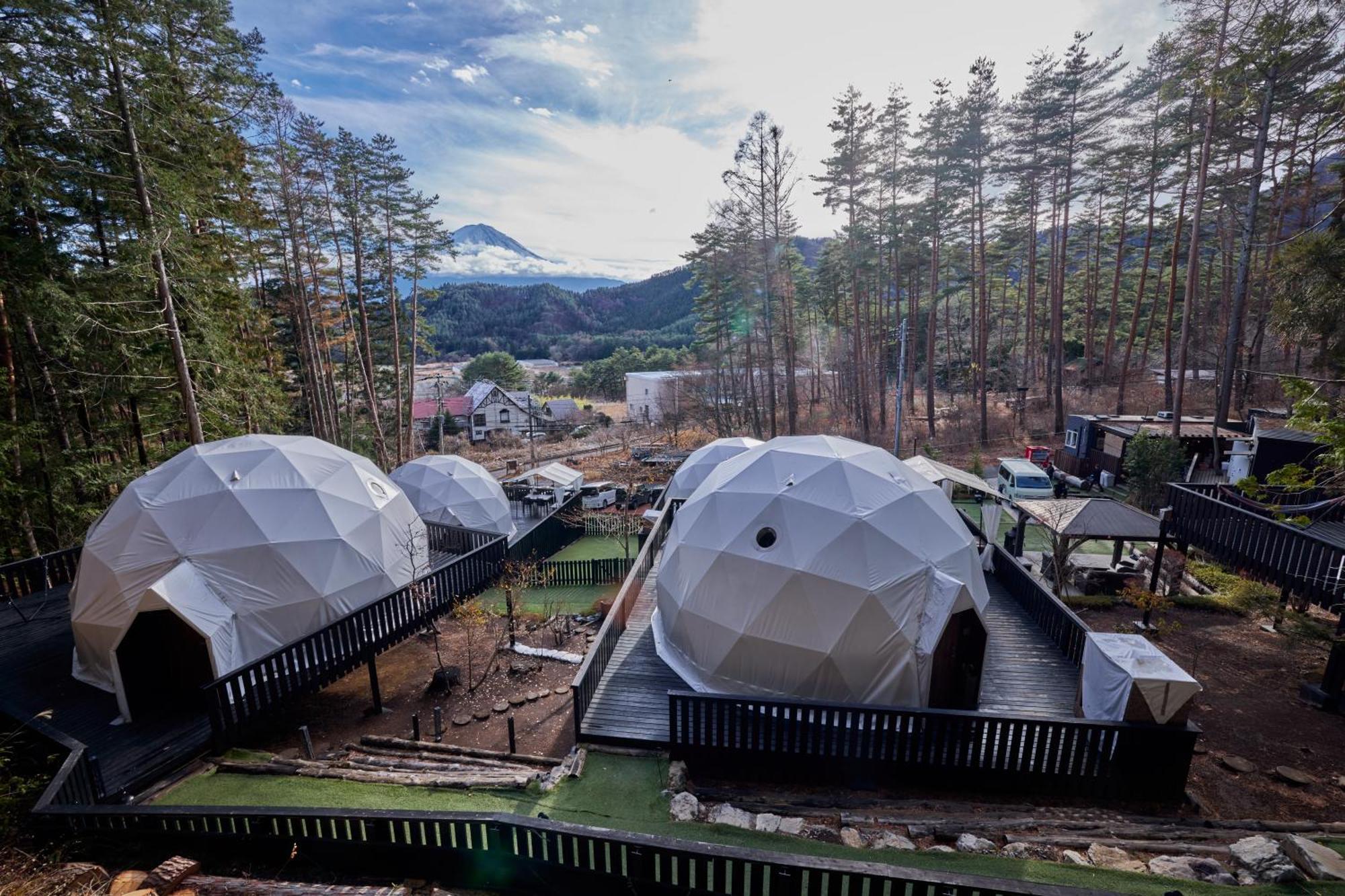 Tocoro. Mt.Fuji Camp&Glamping Hotel Fujikawaguchiko Bagian luar foto